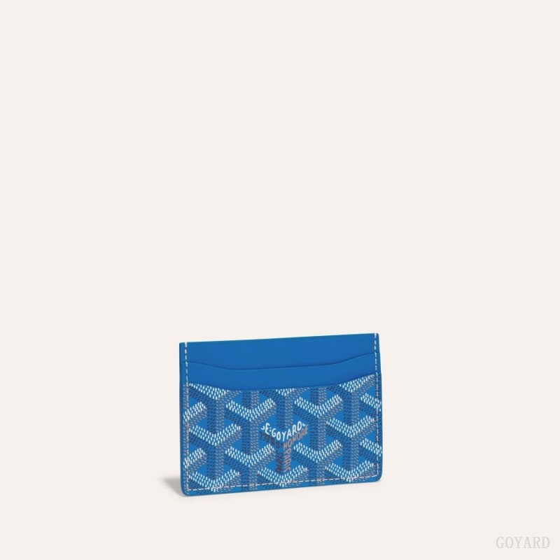 Goyard SAINT-SULPICE CARD WALLET Blue | XUUC1890