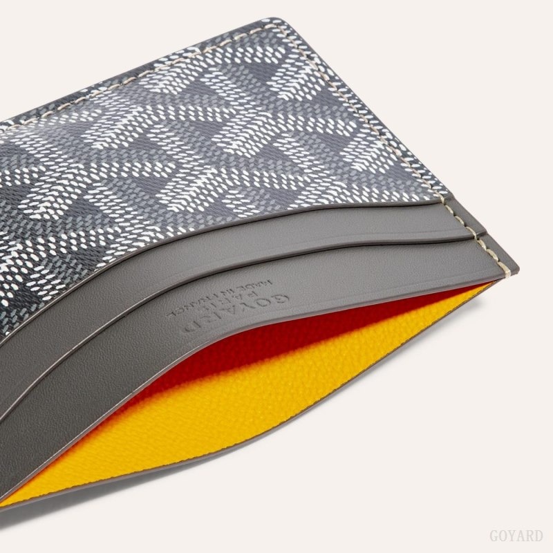 Goyard SAINT-SULPICE CARD WALLET Grey | QEZY8949