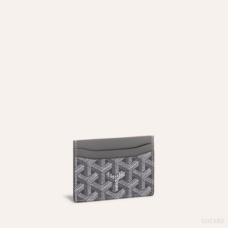 Goyard SAINT-SULPICE CARD WALLET Grey | QEZY8949