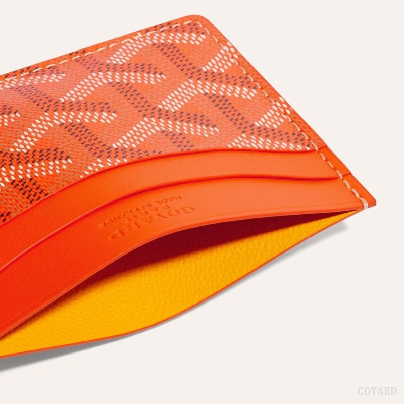 Goyard SAINT-SULPICE CARD WALLET Orange | FZPI5565