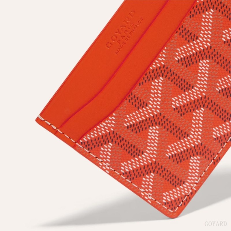 Goyard SAINT-SULPICE CARD WALLET Orange | FZPI5565