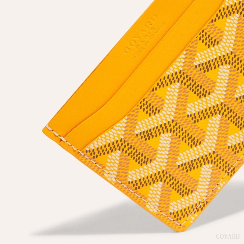 Goyard SAINT-SULPICE CARD WALLET Yellow | UYJS4521