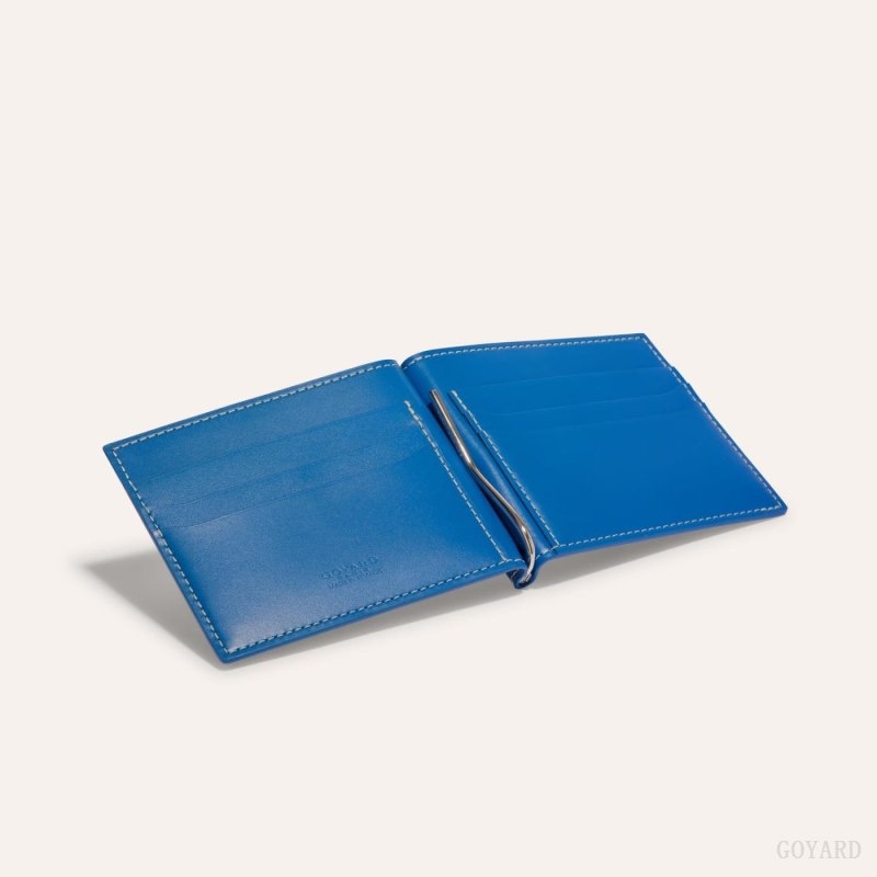 Goyard SAINT-THOMAS BILL FOLD Blue | LBCJ1230