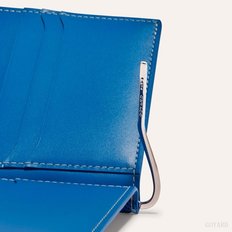 Goyard SAINT-THOMAS BILL FOLD Blue | LBCJ1230