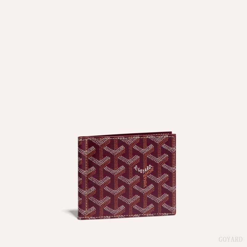 Goyard SAINT-THOMAS BILL FOLD Burgundy | FKMD2173