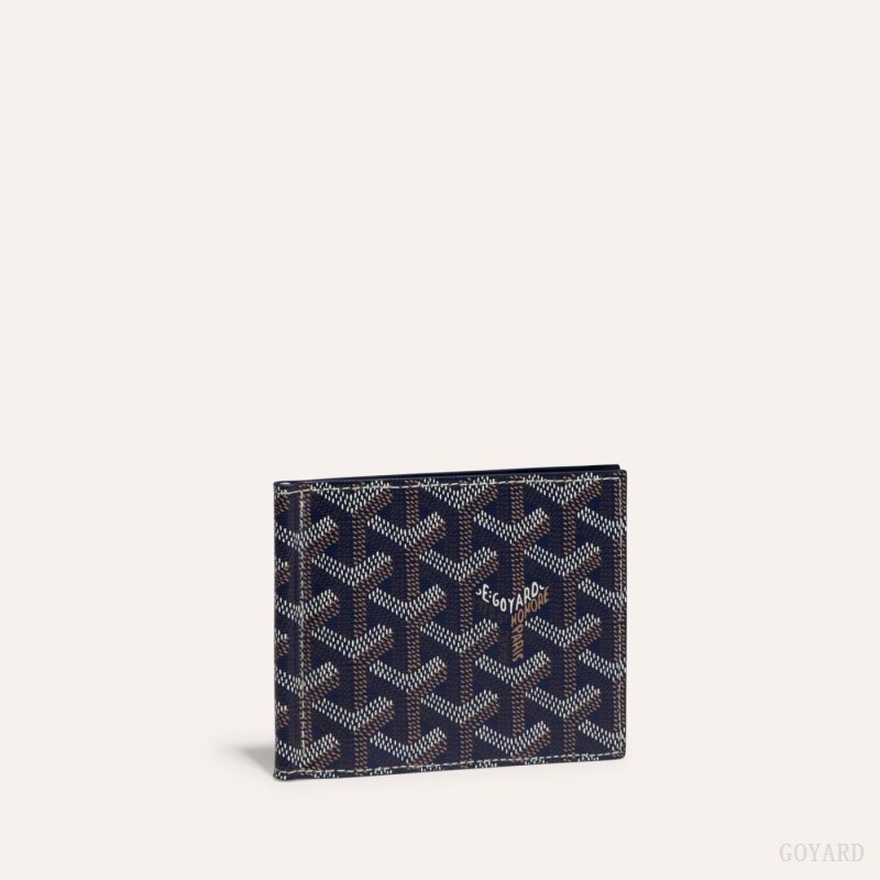 Goyard SAINT-THOMAS BILL FOLD Navy Blue | HSUI2055