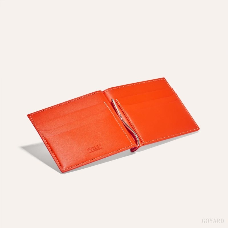 Goyard SAINT-THOMAS BILL FOLD Orange | QKOF6454