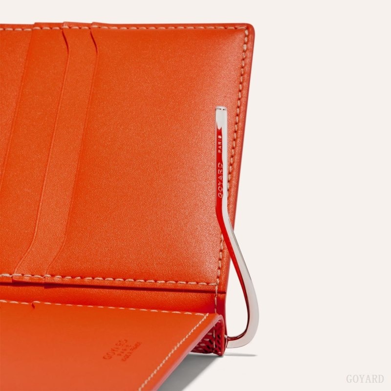 Goyard SAINT-THOMAS BILL FOLD Orange | QKOF6454