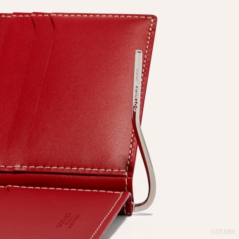 Goyard SAINT-THOMAS BILL FOLD Red | TQZC6194