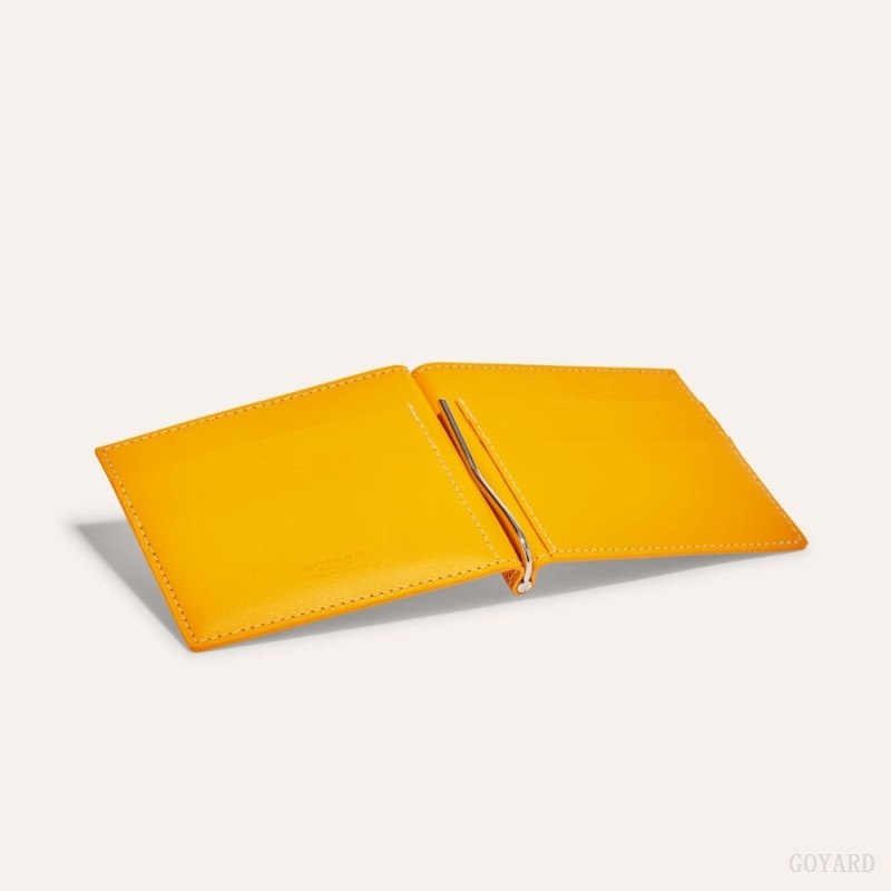 Goyard SAINT-THOMAS BILL FOLD Yellow | FDHM4193