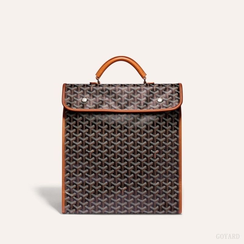 Goyard SAINT LEGER BACKPACK Black / Brown | JAMR6329