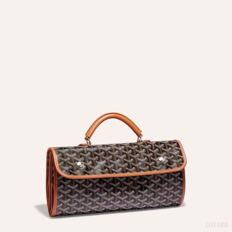 Goyard SAINT LEGER BACKPACK Black / Brown | JAMR6329