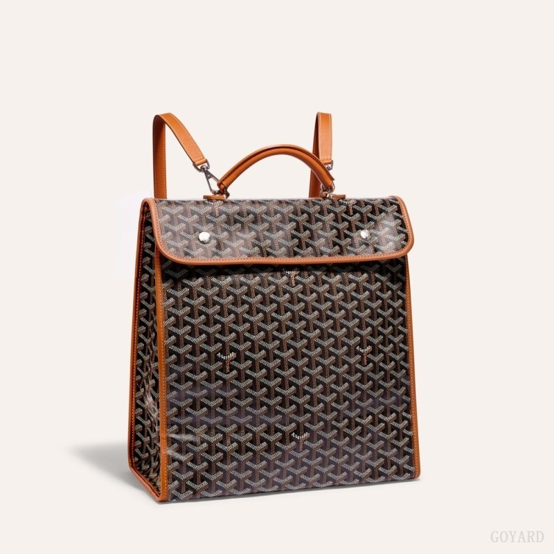 Goyard SAINT LEGER BACKPACK Black / Brown | JAMR6329