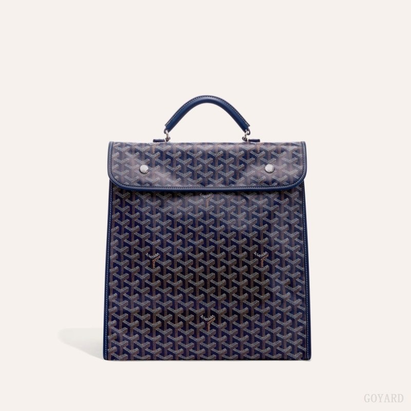 Goyard SAINT LEGER BACKPACK Navy Blue | ITTV8513