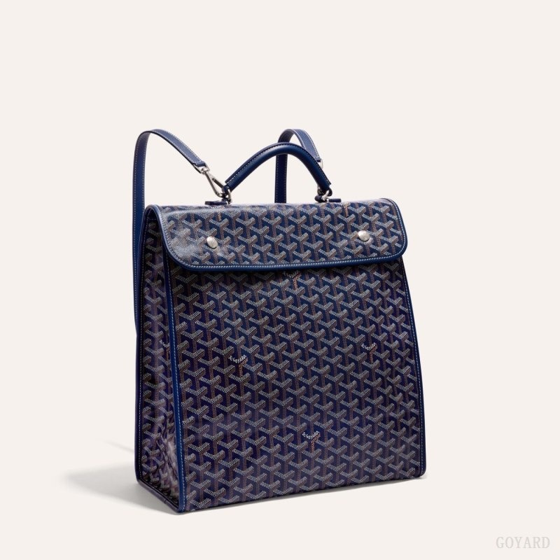 Goyard SAINT LEGER BACKPACK Navy Blue | ITTV8513