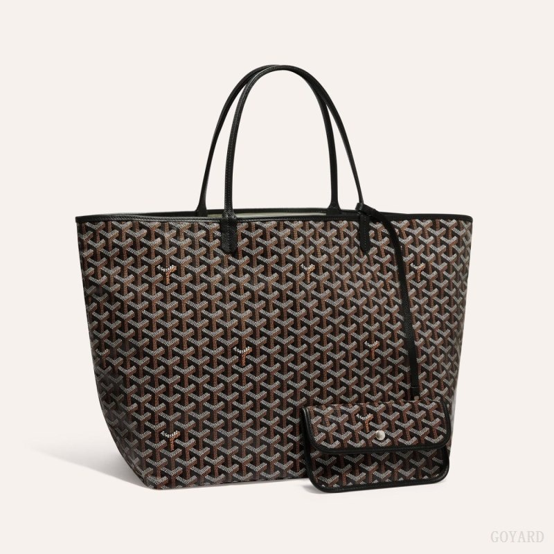 Goyard SAINT LOUIS GM BAG Black | EYND8819