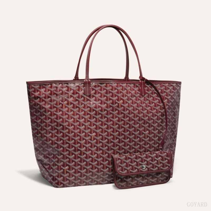 Goyard SAINT LOUIS GM BAG Burgundy | OSJK4075