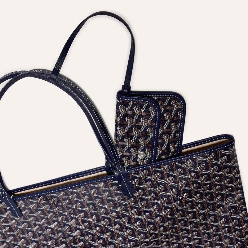 Goyard SAINT LOUIS GM BAG Navy Blue | OGSO3539