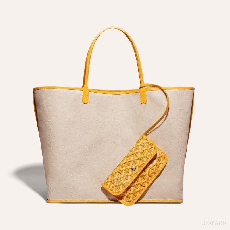 Goyard SAINT LOUIS GM BAG Yellow | EIQR6210