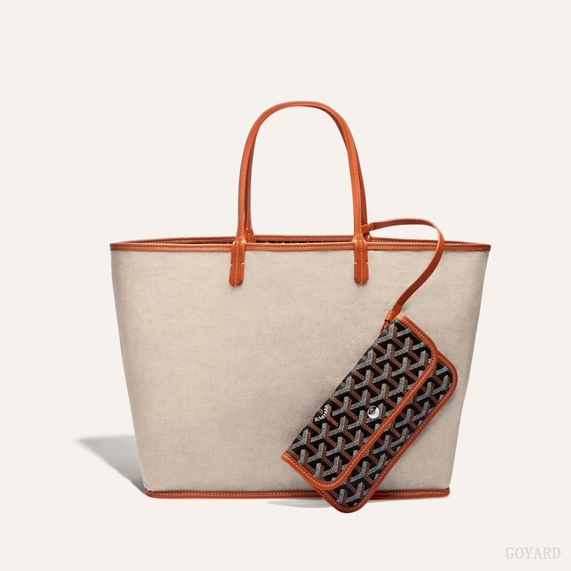 Goyard SAINT LOUIS PM BAG Black / Brown | IHMT8023