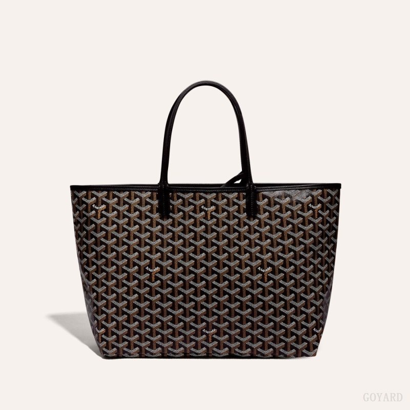 Goyard SAINT LOUIS PM BAG Black | HIUO6246