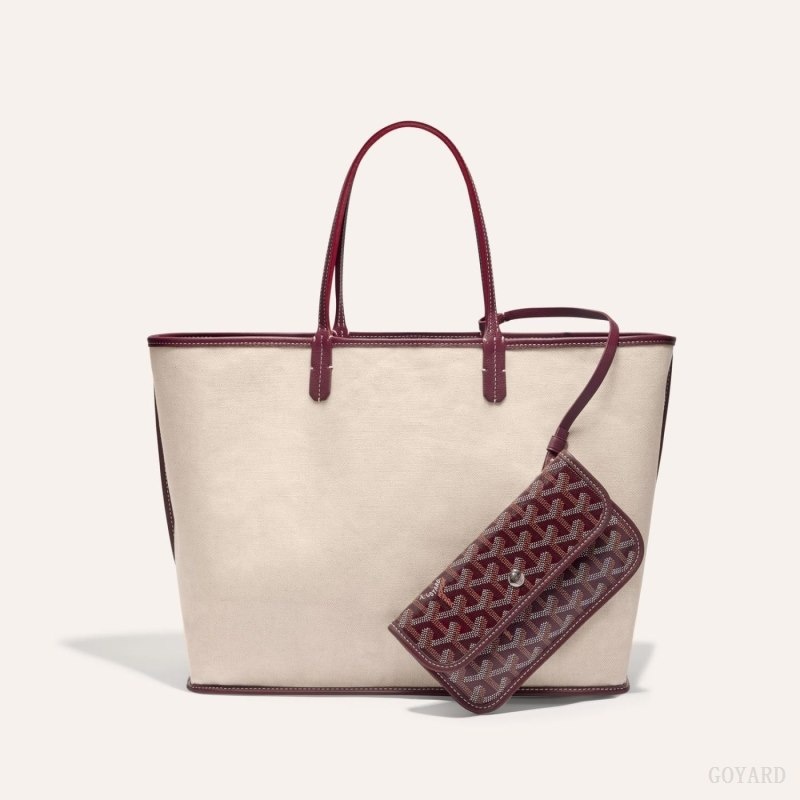 Goyard SAINT LOUIS PM BAG Burgundy | YXHG7343