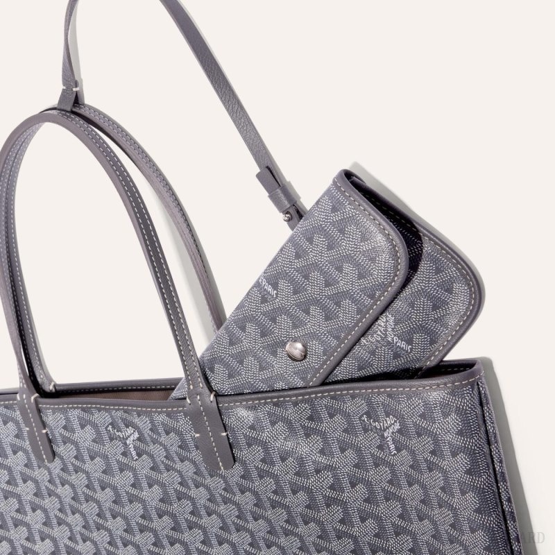 Goyard SAINT LOUIS PM BAG Grey | IZCH1824