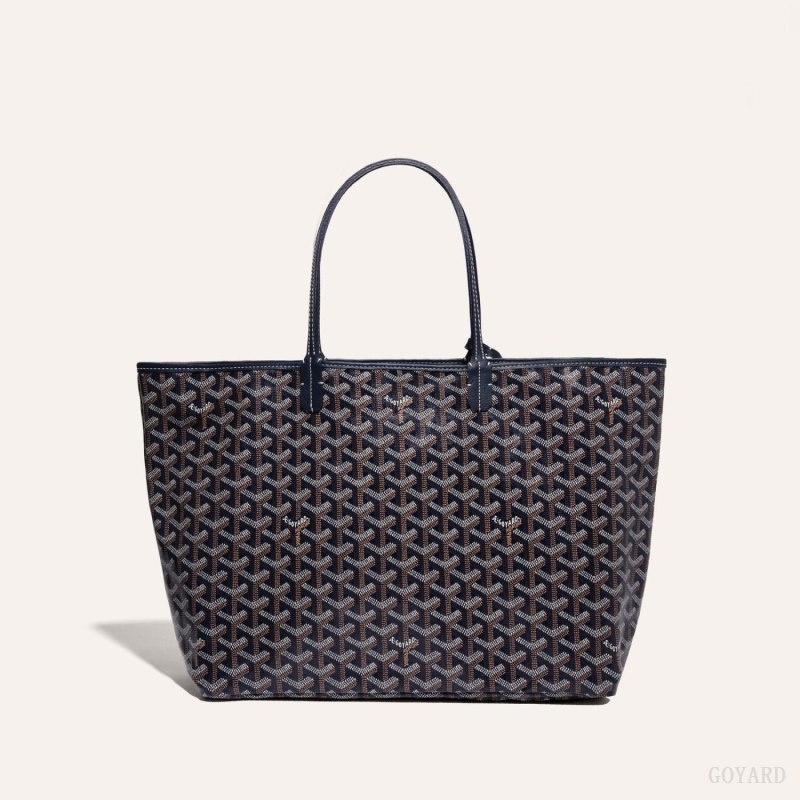 Goyard SAINT LOUIS PM BAG Navy Blue | KSFH6233