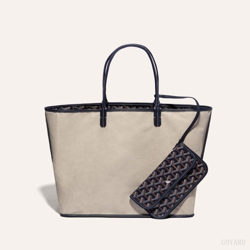 Goyard SAINT LOUIS PM BAG Navy Blue | KSFH6233