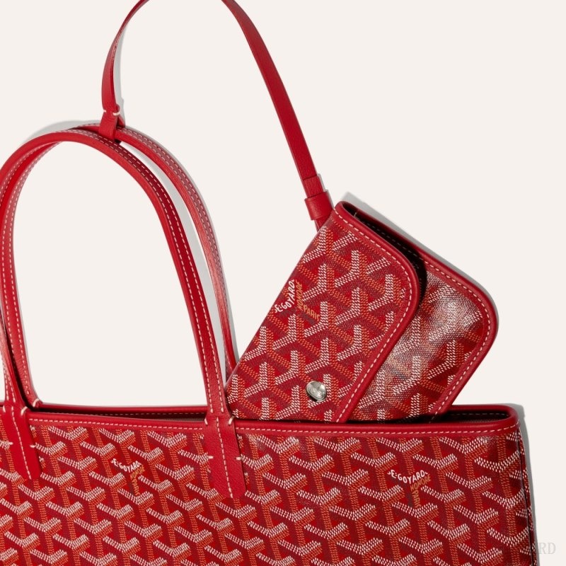 Goyard SAINT LOUIS PM BAG Red | OLQP4212