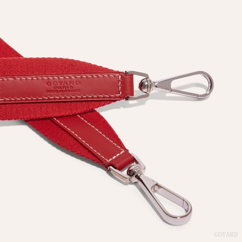 Goyard SANGLE MM STRAP Red | JKSX4187