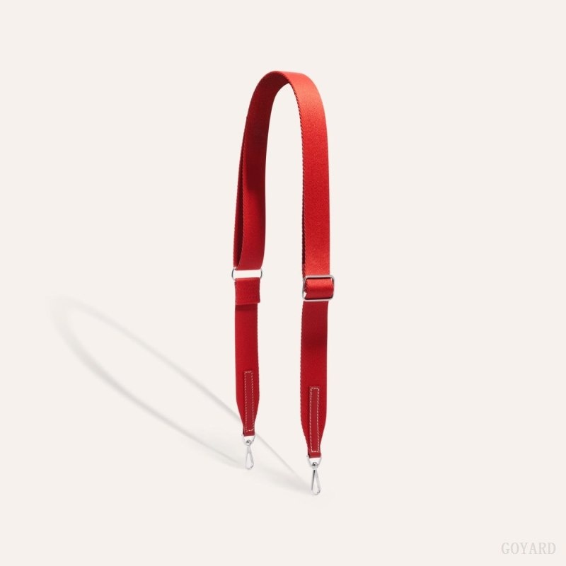 Goyard SANGLE PM STRAP Red | PLHE8039