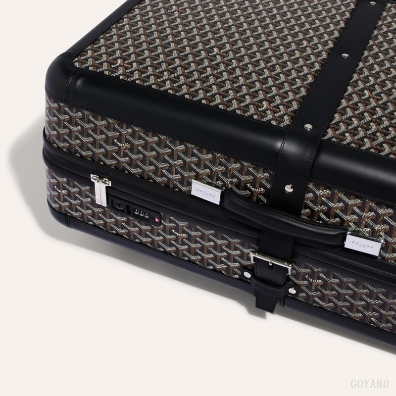 Goyard SATOLAS GM ROLLING SUITCASE Black | VWSV7500