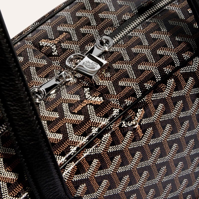 Goyard SAVILE ROW GARMENT BAG Black | UHKF4391