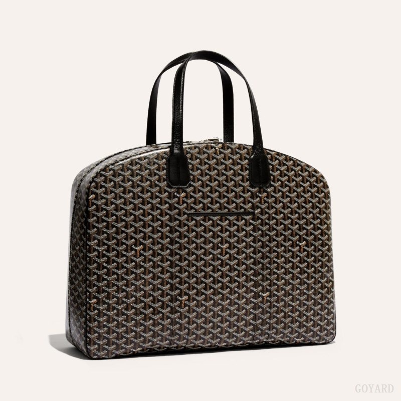 Goyard SAVILE ROW GARMENT BAG Black | UHKF4391