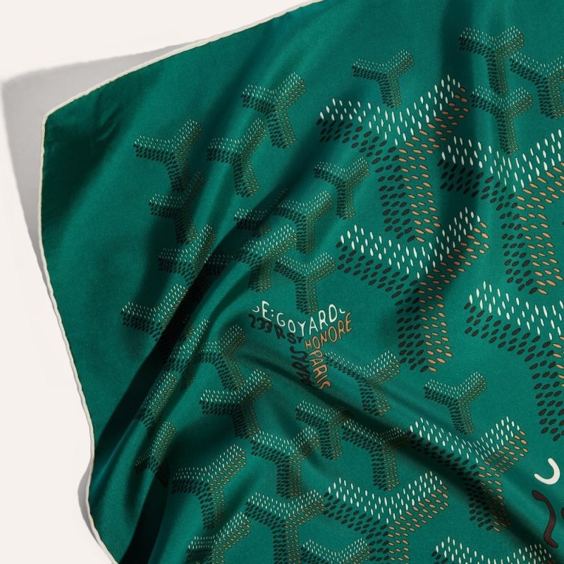 Goyard SCARF N°1 Green | PNZI3812