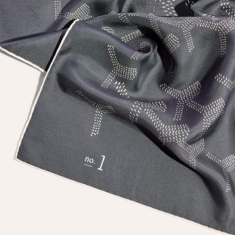 Goyard SCARF N°1 Grey | LNDA4314