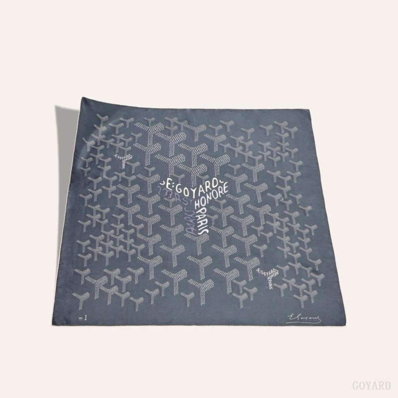 Goyard SCARF N°1 Grey | LNDA4314