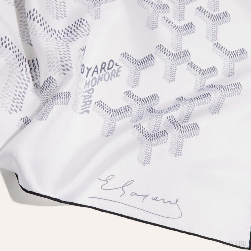 Goyard SCARF N°1 White | PKPJ8313