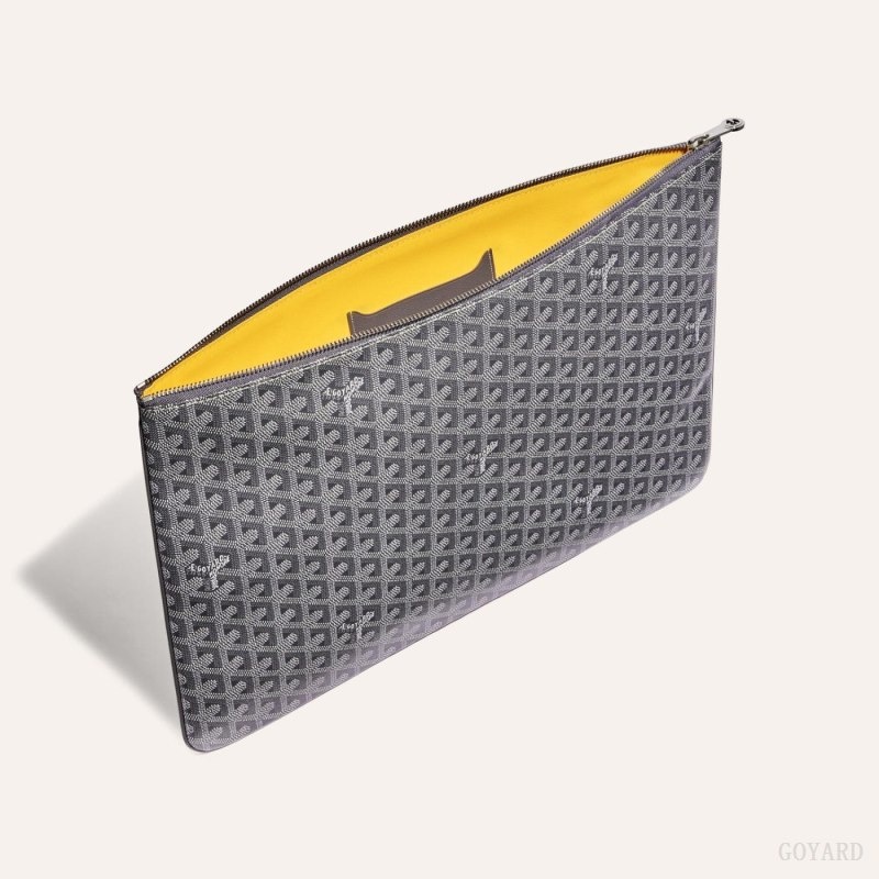 Goyard SENAT GM DOCUMENT CASE Grey | XUPS1845