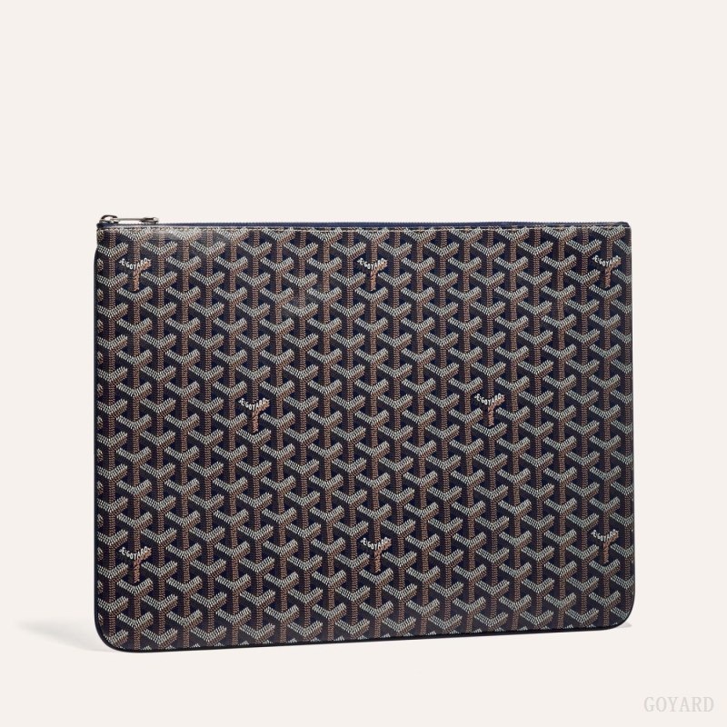 Goyard SENAT GM DOCUMENT CASE Navy Blue | TFYZ7308