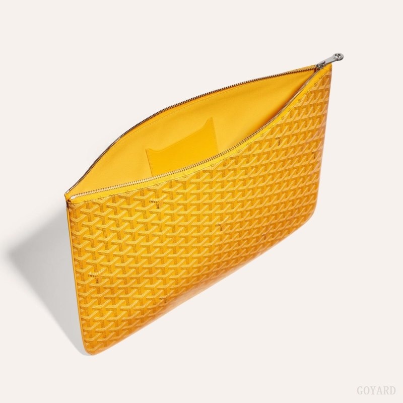 Goyard SENAT GM DOCUMENT CASE Yellow | XGRF4578