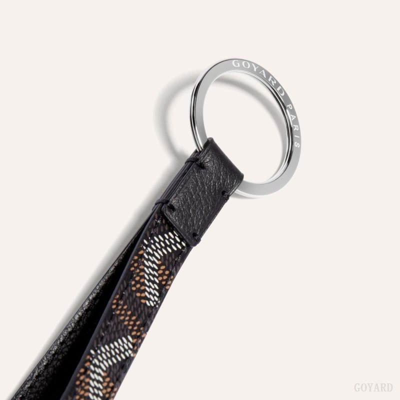 Goyard SESAME KEY RING Black | HAOO5350