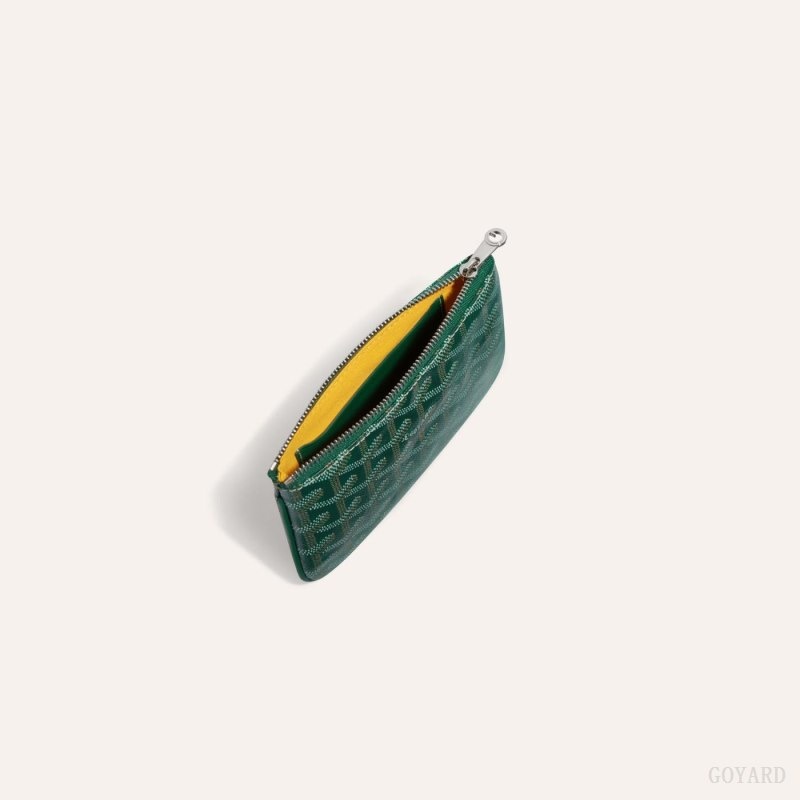 Goyard SÉNAT MINI WALLET Green | AXOS1012