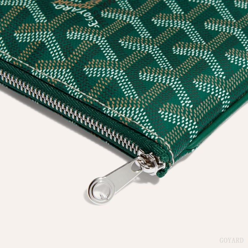 Goyard SÉNAT MINI WALLET Green | AXOS1012