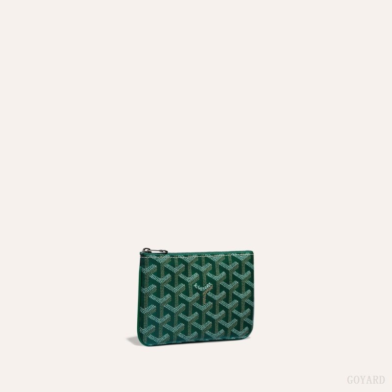 Goyard SÉNAT MINI WALLET Green | AXOS1012