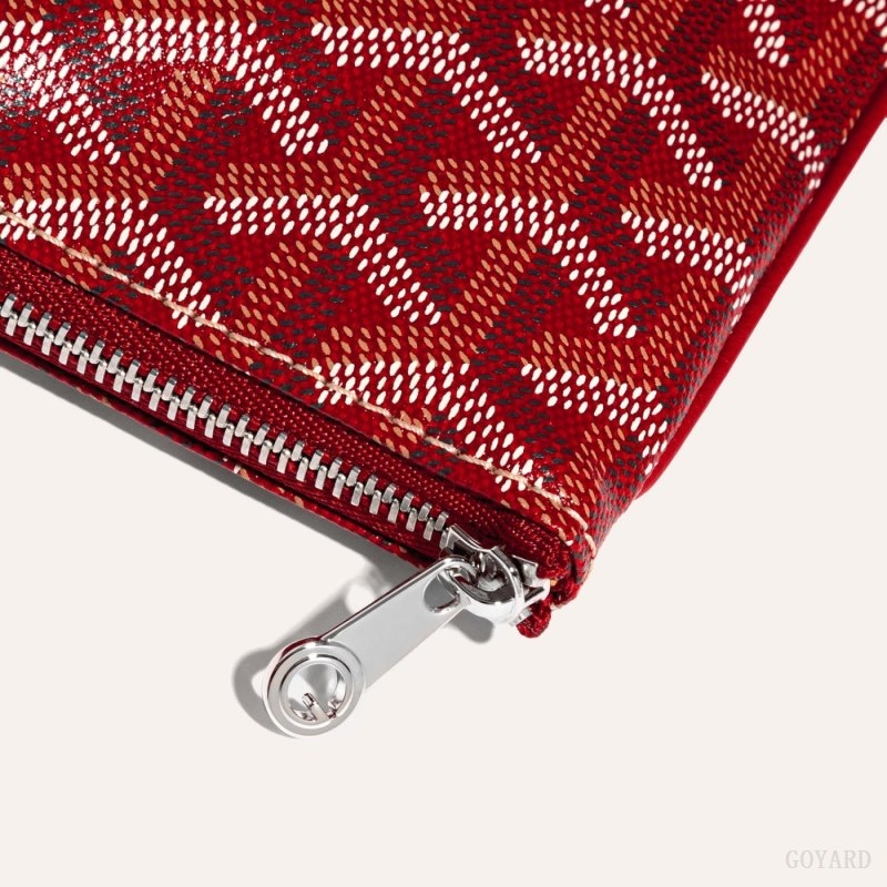 Goyard SÉNAT MINI WALLET Red | VTXM3041