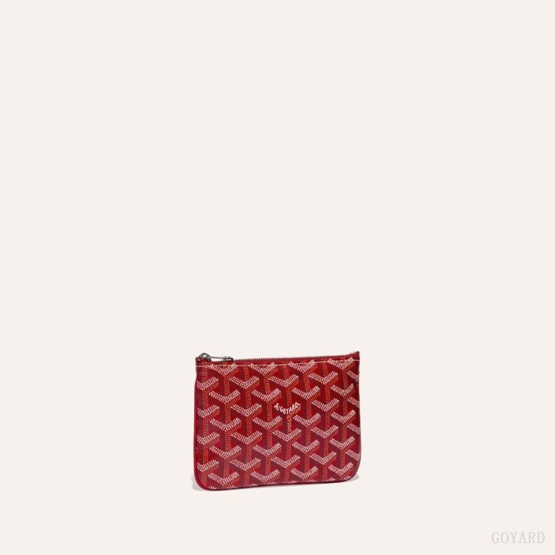 Goyard SÉNAT MINI WALLET Red | VTXM3041