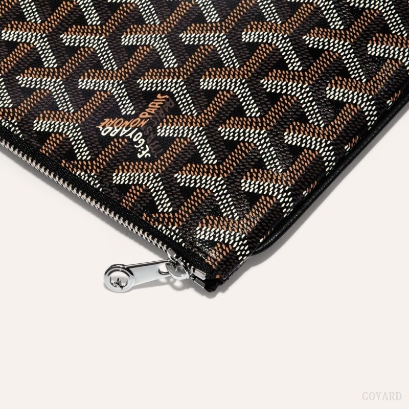 Goyard SÉNAT MM POCKET Black | JUGH0190