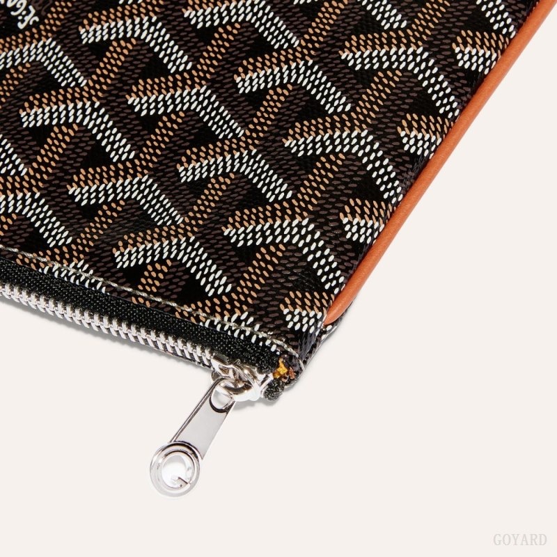 Goyard SÉNAT PM POCKET Black / Brown | SKOI0348